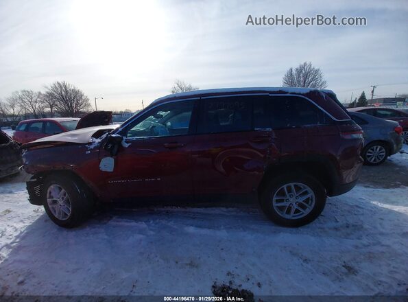 1C4RJHAG1PC538732 2023 JEEP GRAND CHEROKEE Red Widok wnętrza z tyłu