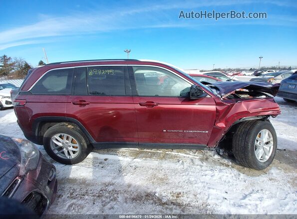 1C4RJHAG1PC538732 2023 JEEP GRAND CHEROKEE Red Widok zestawu wskaźników