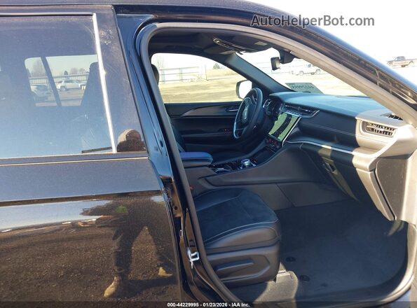1C4RJHAG2PC625474 2023 JEEP GRAND CHEROKEE Black Widok wnętrza z przodu
