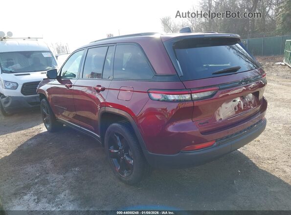 1C4RJHAG2RC209394 2024 JEEP GRAND CHEROKEE Burgundy Tył lewy