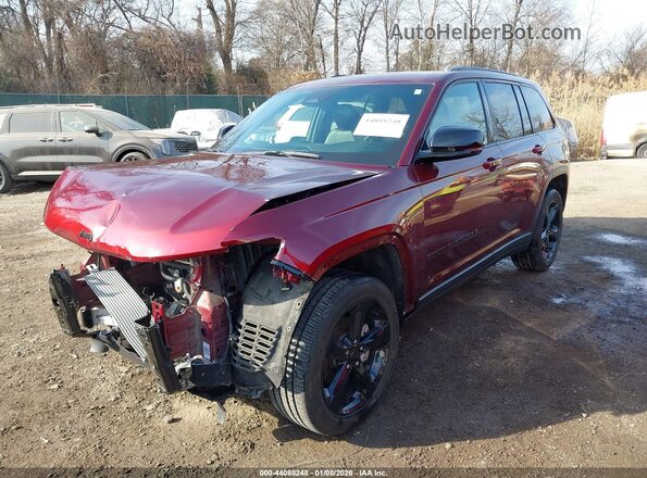 1C4RJHAG2RC209394 2024 JEEP GRAND CHEROKEE Burgundy Przód lewy