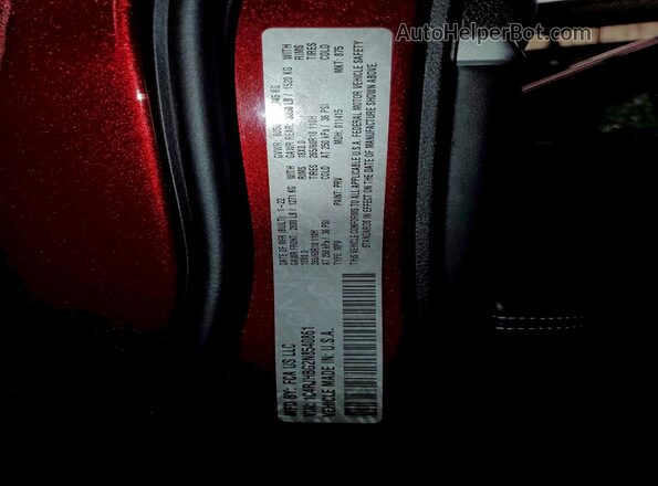 1C4RJHBG2N8540861 2022 JEEP GRAND Burgundy Vista interior de 360 grados