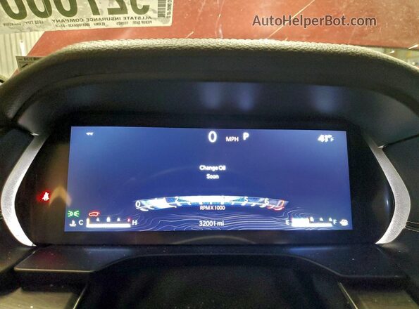1C4RJHBG2N8540861 2022 JEEP GRAND Burgundy Vista del cuadro de instrumentos