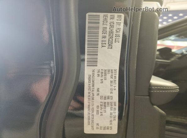 1C4RJHBG2RC223472 2024 JEEP GRAND Black VIN sticker view