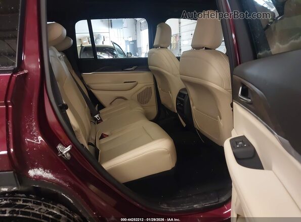 1C4RJHBG6SC339876 2025 JEEP GRAND CHEROKEE Red Вид наклейки з VIN-кодом