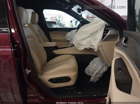 1C4RJHBG6SC339876 2025 JEEP GRAND CHEROKEE Red Вид салону спереду