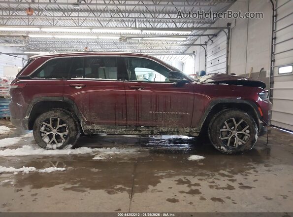 1C4RJHBG6SC339876 2025 JEEP GRAND CHEROKEE Red Панорамний вид салону 360°