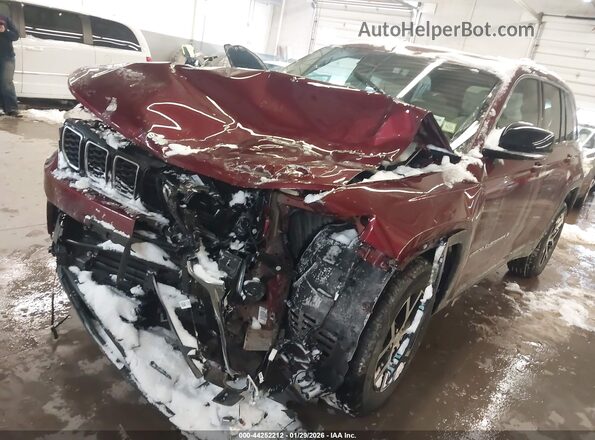 1C4RJHBG6SC339876 2025 JEEP GRAND CHEROKEE Red Вид спереду