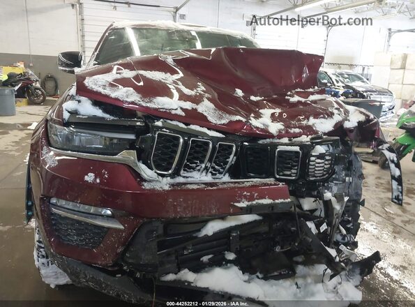 1C4RJHBG6SC339876 2025 JEEP GRAND CHEROKEE Red Вид задньої частини салону