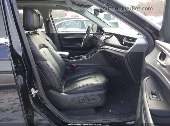 1C4RJHBG8PC508075 2023 JEEP GRAND CHEROKEE Black Widok wnętrza z przodu