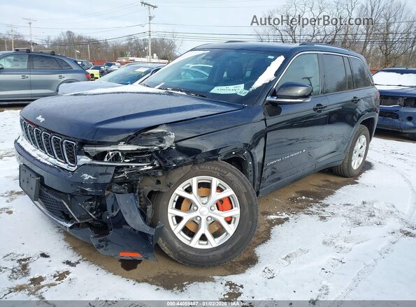 1C4RJHBG8PC508075 2023 JEEP GRAND CHEROKEE Black Widok z przodu