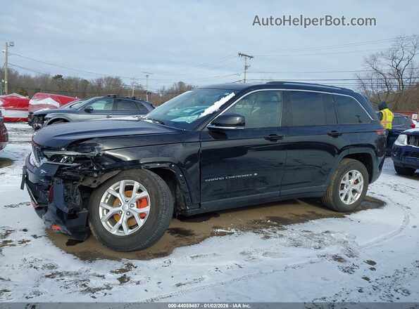 1C4RJHBG8PC508075 2023 JEEP GRAND CHEROKEE Black Widok wnętrza 360 stopni