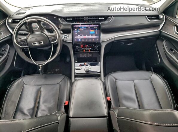 1C4RJHBG9N8553526 2022 JEEP GRAND Black Widok deski rozdzielczej