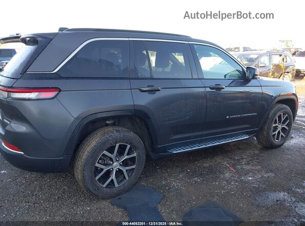 1C4RJHBGXRC256381 2024 JEEP GRAND CHEROKEE Gray Vista interior trasera