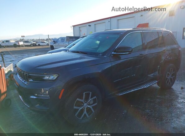 1C4RJHBGXRC256381 2024 JEEP GRAND CHEROKEE Gray Vista tres cuartos delantera izquierda
