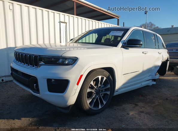 1C4RJHDG4N8635791 2022 JEEP GRAND CHEROKEE White Vista tres cuartos delantera izquierda