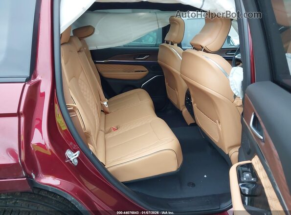 1C4RJHEG5P8823852 2023 JEEP GRAND CHEROKEE Burgundy Widok naklejki z numerem VIN