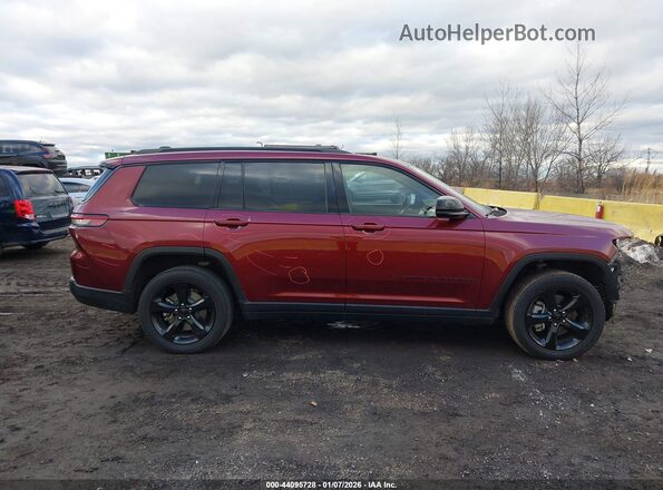 1C4RJKAG5P8839696 2023 JEEP GRAND CHEROKEE L Red Vista interior trasera