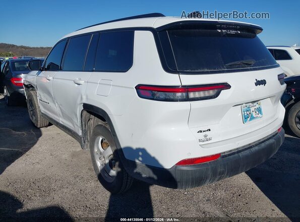 1C4RJKAGXS8679131 2025 JEEP GRAND CHEROKEE L Белый Задняя левая четверть
