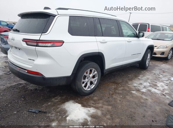 1C4RJKBG5N8612522 2022 JEEP GRAND CHEROKEE L White Tył prawy
