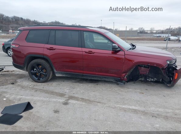 1C4RJKBG6R8567208 2024 JEEP GRAND CHEROKEE L Burgundy Սալոնի հետևի տեսք