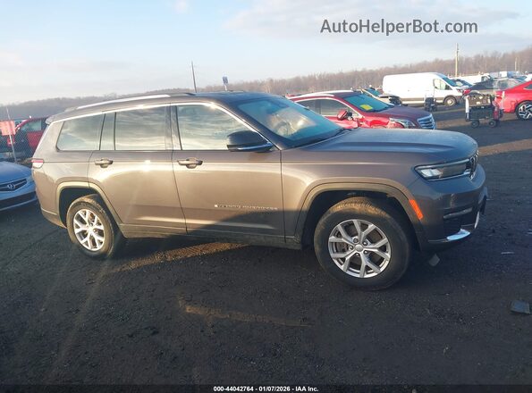 1C4RJKBG8P8841618 2023 JEEP GRAND CHEROKEE L Серый Вид задней части салона