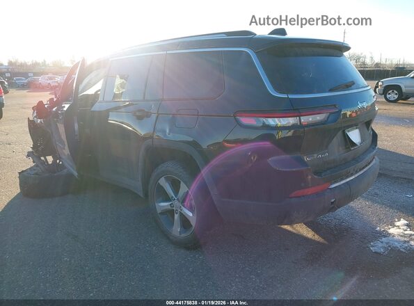 1C4RJKBG9N8514349 2022 JEEP GRAND CHEROKEE L Черный Задняя левая четверть