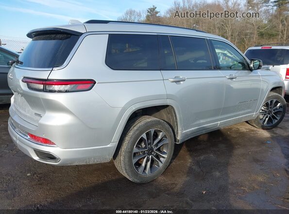 1C4RJKDG2N8511192 2022 JEEP GRAND CHEROKEE L Silver Rear right