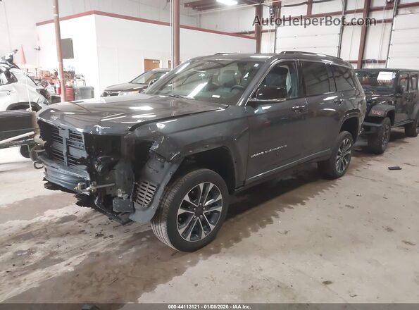1C4RJKDG2N8532155 2022 JEEP GRAND CHEROKEE L Gray Przód lewy