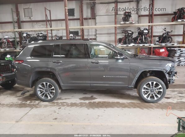1C4RJKDG2N8532155 2022 JEEP GRAND CHEROKEE L Gray Widok wnętrza z tyłu
