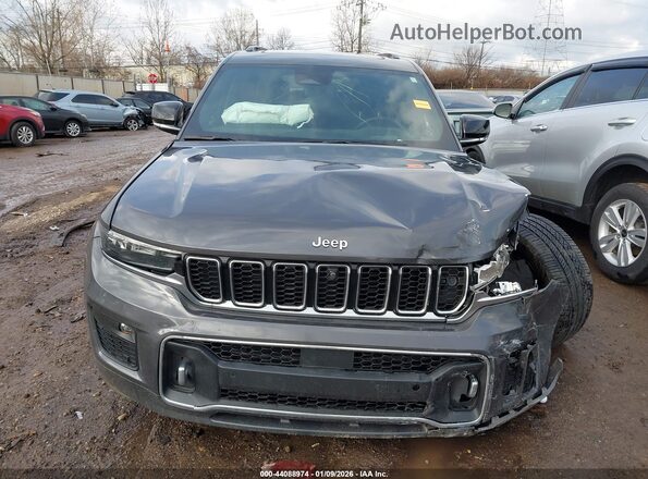 1C4RJKDG8P8109289 2023 JEEP GRAND CHEROKEE L Gray Սարքավորումների վահանակի տեսք