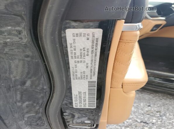 1C4RJKEG6M8137697 2021 JEEP GRAND Black Vista de la etiqueta del VIN