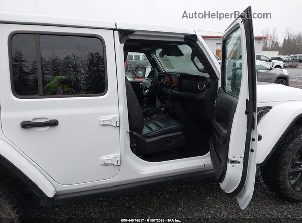 1C4RJXP6XSW611449 2025 JEEP WRANGLER White Widok wnętrza z przodu