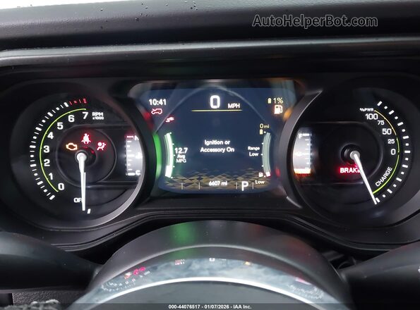 1C4RJXP6XSW611449 2025 JEEP WRANGLER White Widok tylnych siedzeń