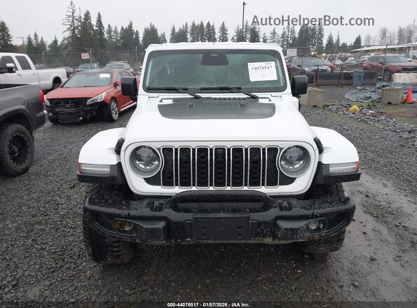 1C4RJXP6XSW611449 2025 JEEP WRANGLER White Widok zestawu wskaźników