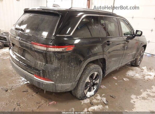 1C4RJYB61PC649335 2023 JEEP GRAND CHEROKEE 4XE Black Задня права чверть