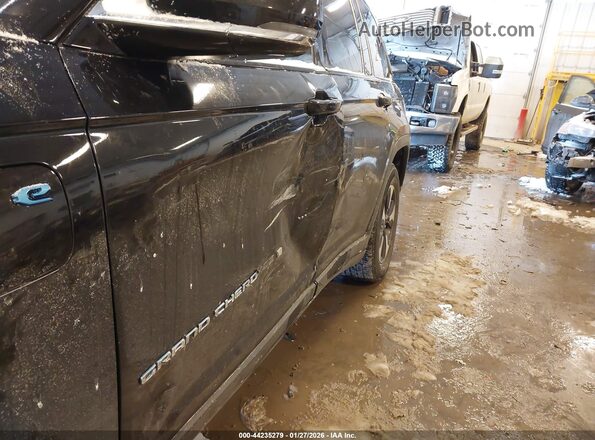 1C4RJYB61PC649335 2023 JEEP GRAND CHEROKEE 4XE Black Вид спереду
