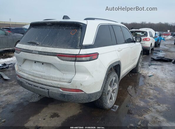 1C4RJYB63N8756984 2022 JEEP GRAND CHEROKEE 4XE White Задня права чверть