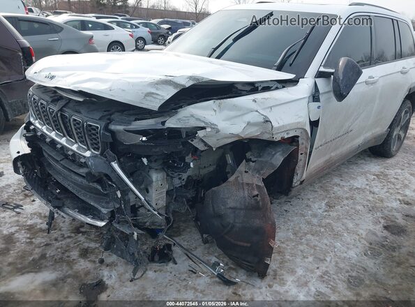 1C4RJYB63N8756984 2022 JEEP GRAND CHEROKEE 4XE White Вид спереду