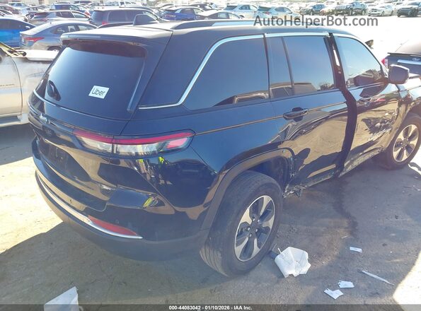 1C4RJYB63PC624033 2023 JEEP GRAND CHEROKEE 4XE Черный Задняя правая четверть