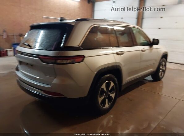 1C4RJYB63RC720456 2024 JEEP GRAND CHEROKEE 4XE Silver Задня права чверть