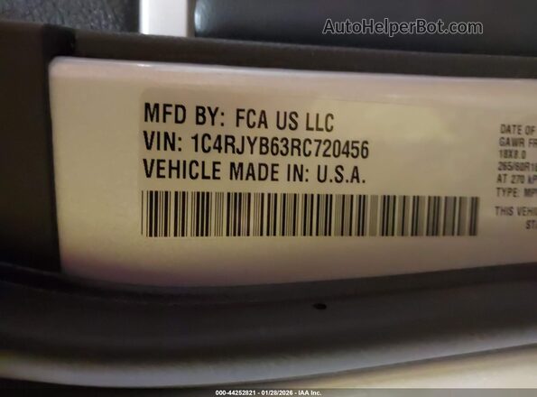 1C4RJYB63RC720456 2024 JEEP GRAND CHEROKEE 4XE Silver Вид підкапотного простору