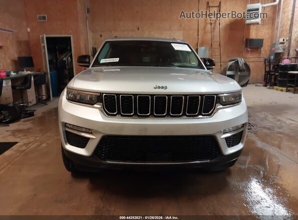 1C4RJYB63RC720456 2024 JEEP GRAND CHEROKEE 4XE Silver Вид щитка приладів