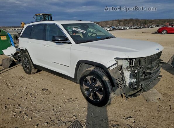 1C4RJYB66N8747177 2022 JEEP GRAND Белый Передняя правая четверть