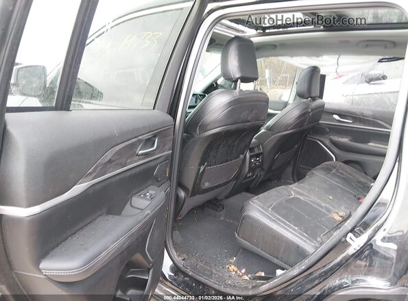 1C4RJYB67N8748290 2022 JEEP GRAND CHEROKEE 4XE Black Widok naklejki z numerem VIN