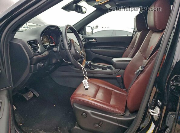 1C4SDHCT5RC190374 2024 DODGE DURANGO Black წინა სალონის ხედი