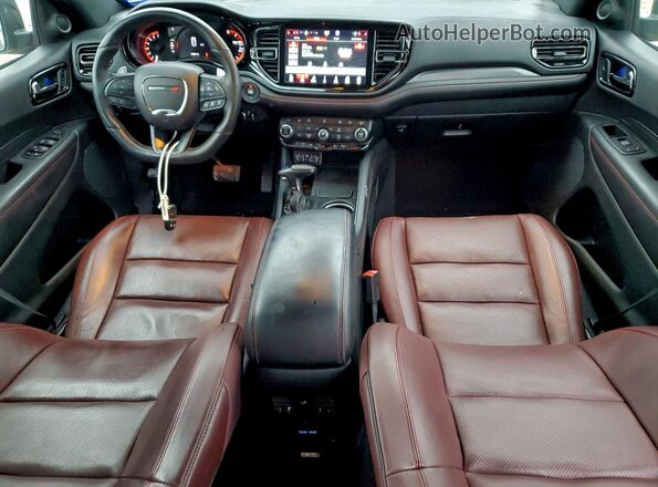 1C4SDHCT5RC190374 2024 DODGE DURANGO Black წინა პანელის ხედი