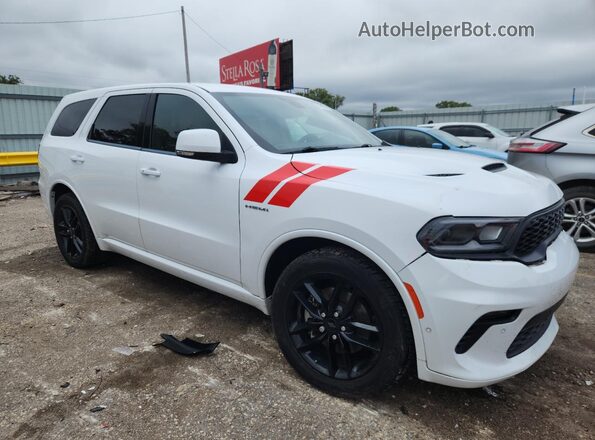 1C4SDHCT8MC608192 2021 DODGE DURANGO White წინა მარჯვენა