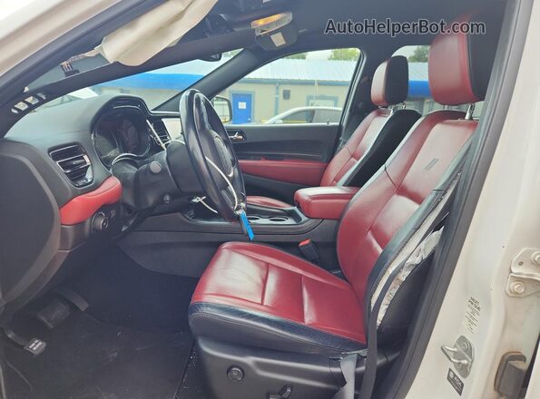1C4SDHCT8MC608192 2021 DODGE DURANGO White წინა სალონის ხედი
