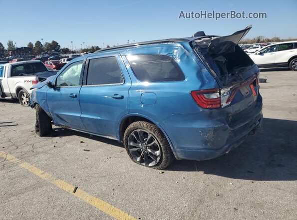 1C4SDJCT4RC148060 2024 DODGE DURANGO Blue Trasero izquierdo